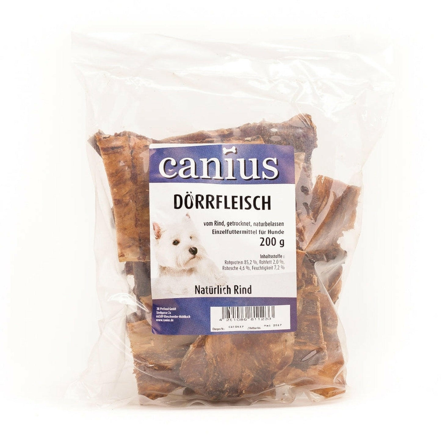 Canius Dörrfleisch vom Rind 200g