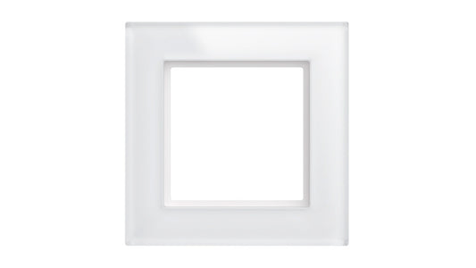 Homematic IP Glasrahmen,  1-fach, weiß, HmIP-GF1