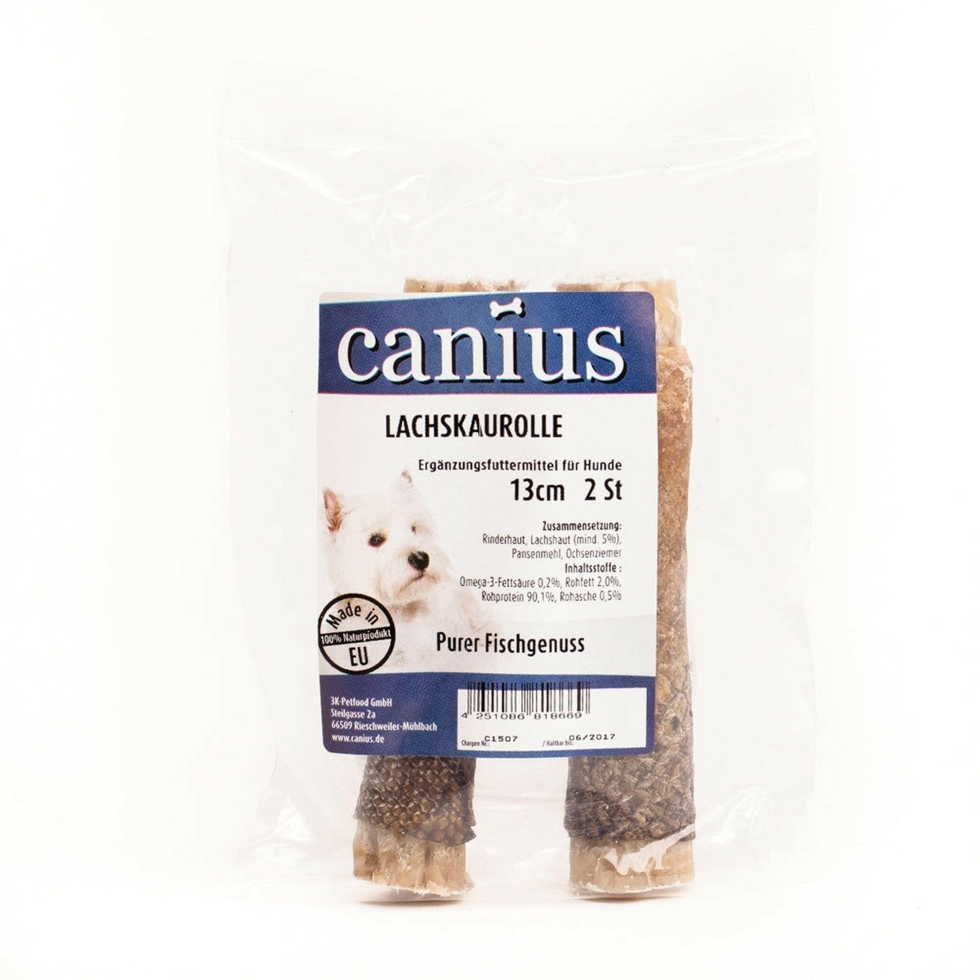 Canius Lachskaurollen gefüllt 13cm 2er Pack