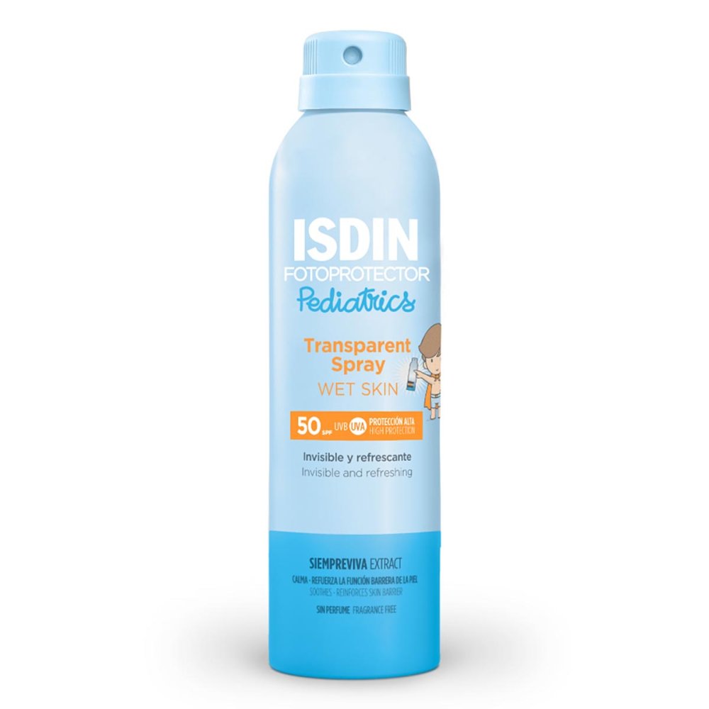 ISDIN Pediatrics Transparent Spray Sonnenschutz LSF 50