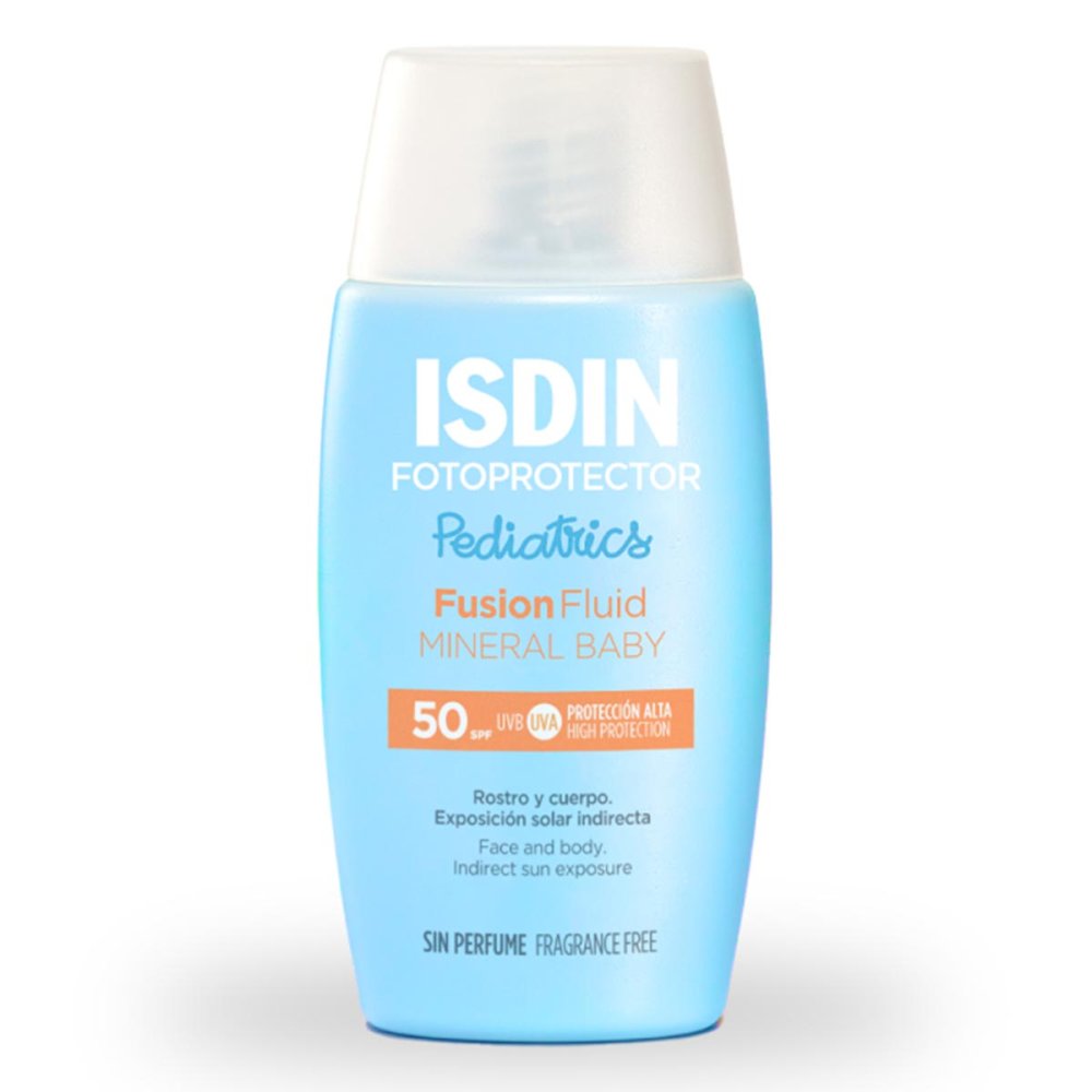 ISDIN Pediatrics Fusion Fluid MINERAL BABY Sonnencreme LSF 50