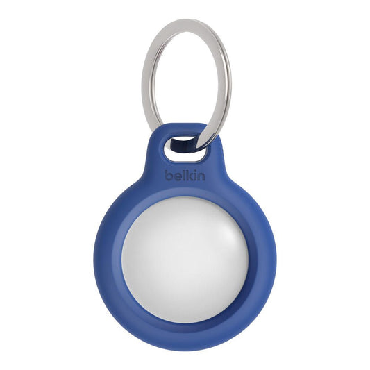 Belkin Secure Holder mit Schlüsselanhänger für AirTag, blau