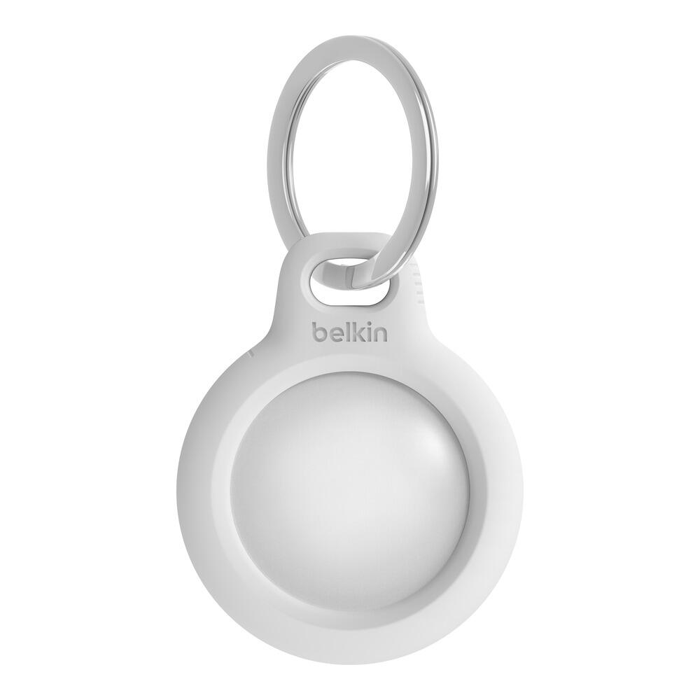 Belkin Secure Holder mit Schlüsselanhänger für AirTag, weiß