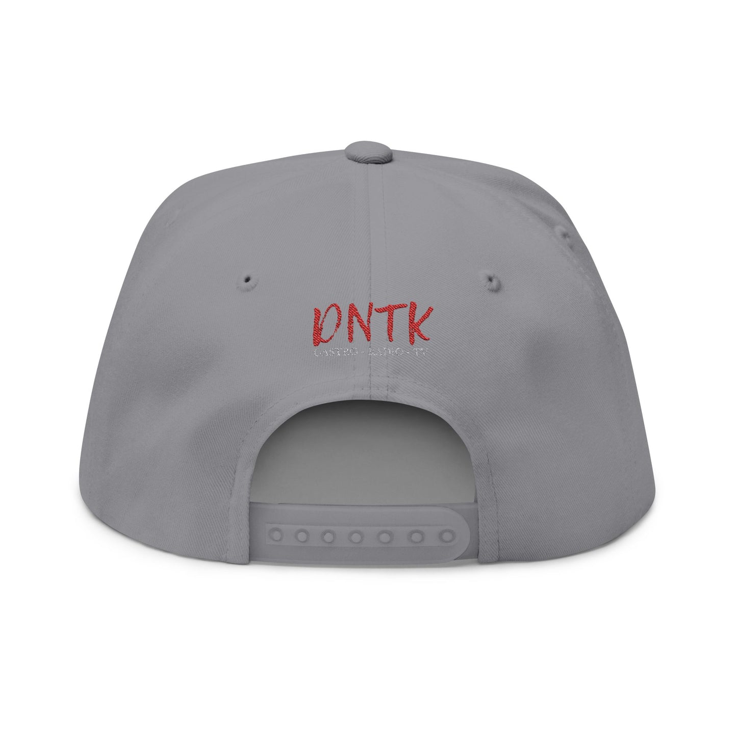 DNTK Flat Bill Cap - Gestickt