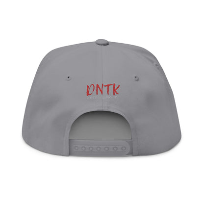 DNTK Flat Bill Cap - Gestickt