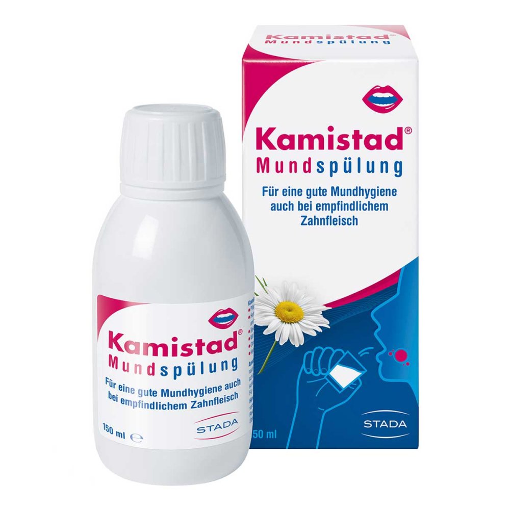 Kamistad MundspÃ¼lung bei ZahnfleischentzÃ¼ndungen und Aphten