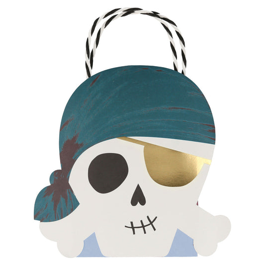 Pirate Gold Partytüten (6 Farben)