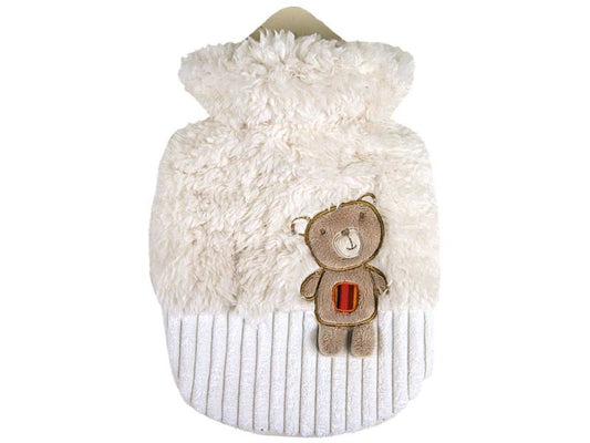 Sänger Wärmflasche mit Flauschbezug »Bärchen Piet«