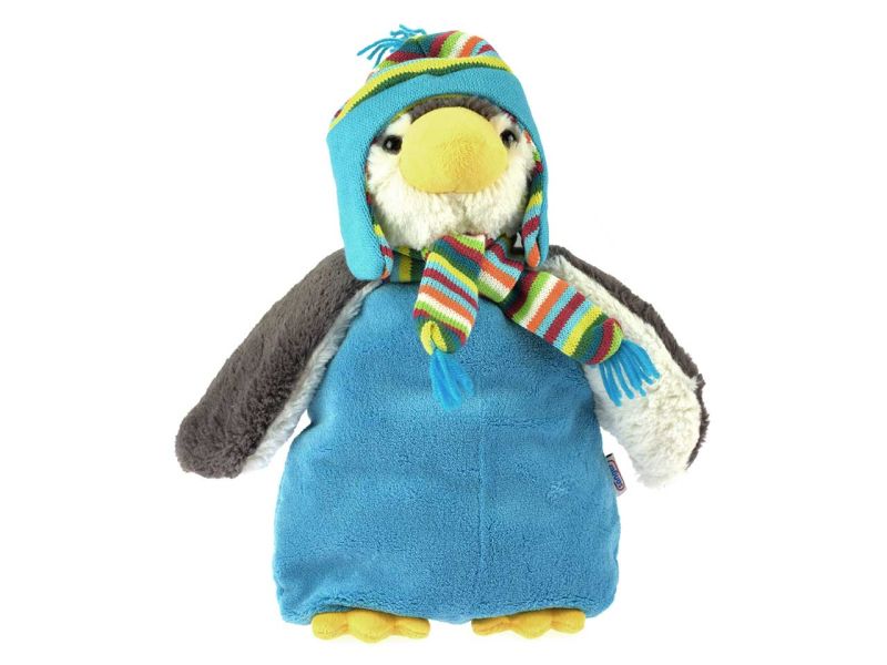 Sänger Wärmflasche Plüschtier »Pinguin Paul«