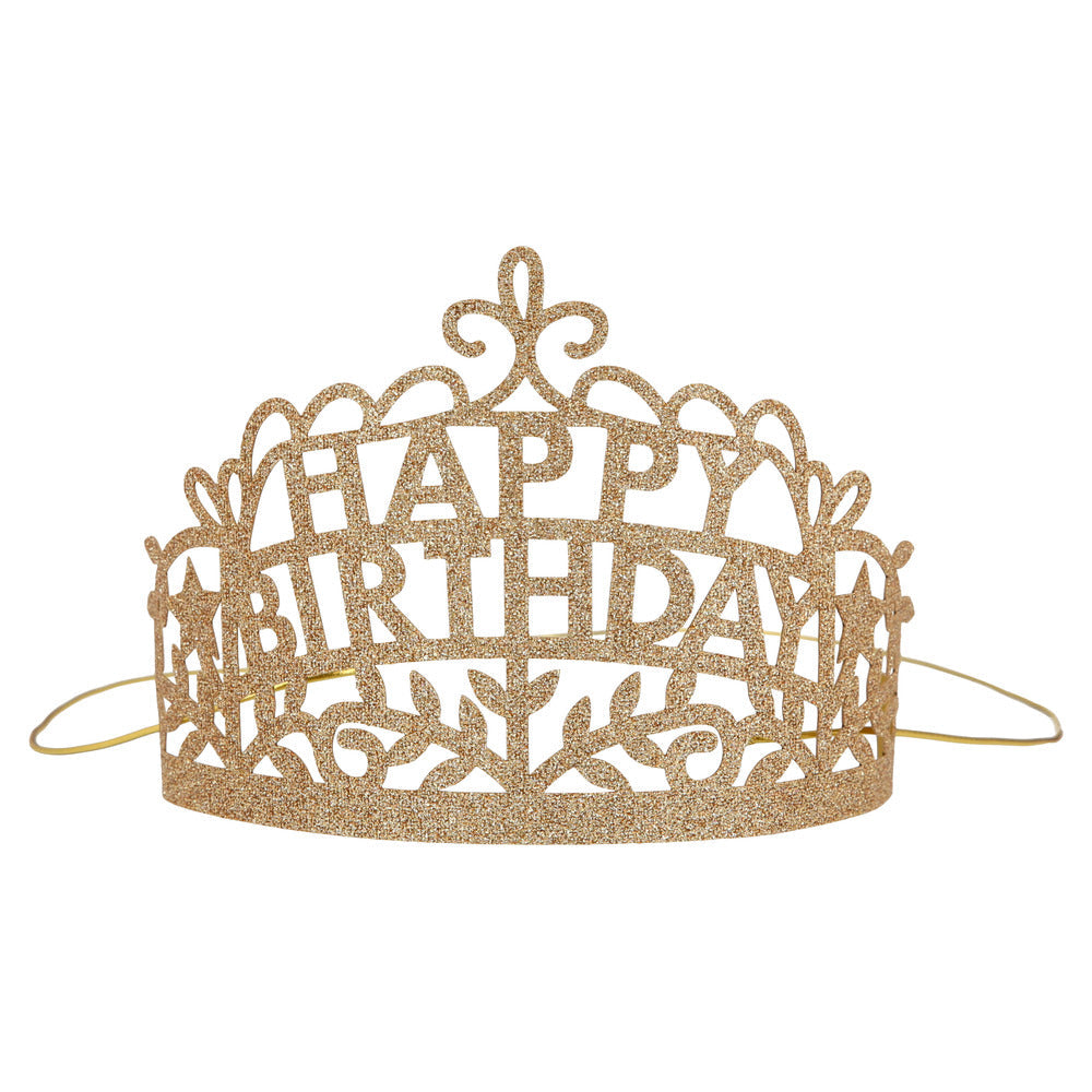 Happy Birthday Partykronen (8 Farben)