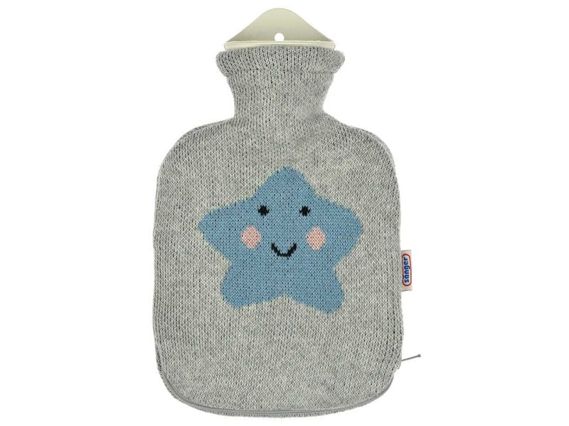 Sänger Kinderwärmflasche mit Baumwoll-Bezug »Guter Stern«