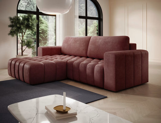 Bonett Ecksofa mit Schlaffunktion - Modernes Design und unvergleichlicher Komfort für Ihr Wohnzimmer