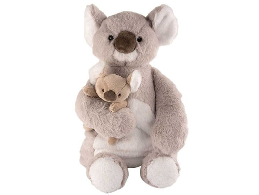 Sänger Wärmflasche und Wärmekissen »Koala Jess mit Baby Jessie«, Kirschkernfüllung