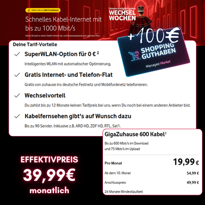 Vodafone Internet Zuhause