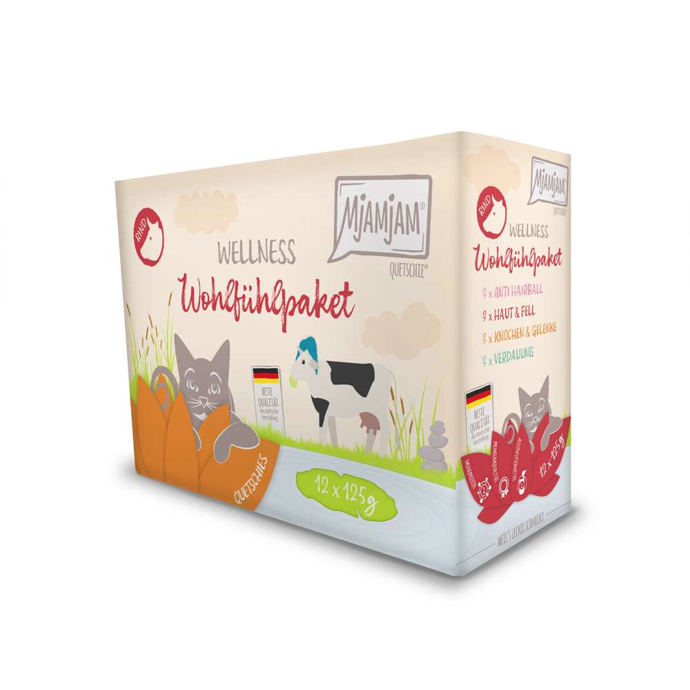 MjAMjAM Cat - Wellness MP 12x125g