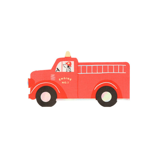 Fire Truck Servietten (Meri Meri)