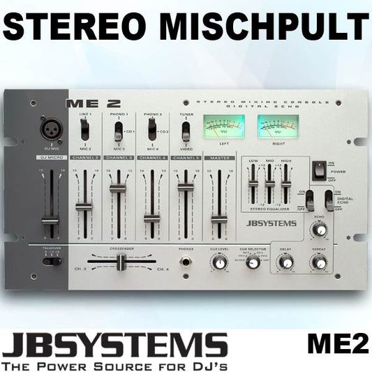 BB172723 5-Kanal Mischpult JBSystems Me2 B-WARE