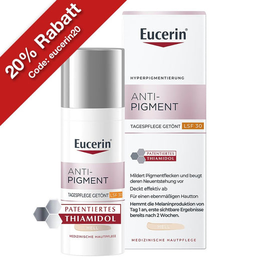 Eucerin Anti-Pigment Tag GetÃ¶nt Hell LSF 30