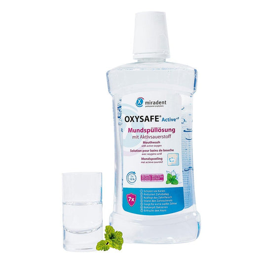 Miradent Oxysafe Active MundspÃ¼lung mit Aktivsauerstoff
