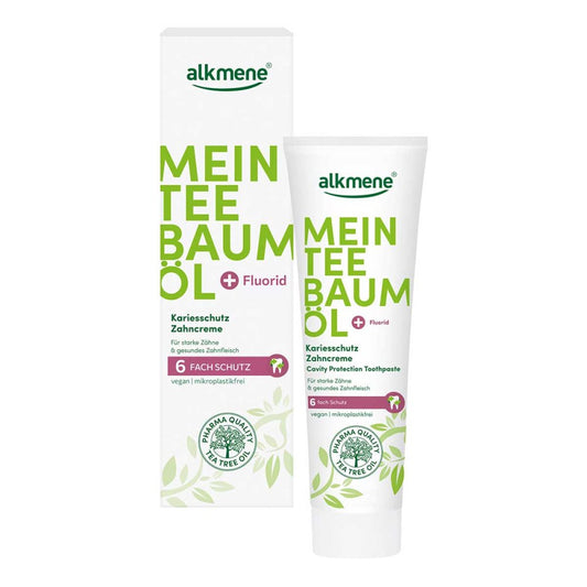 Alkmene Mein TeebaumÃ¶l Kariesschutz Zahncreme