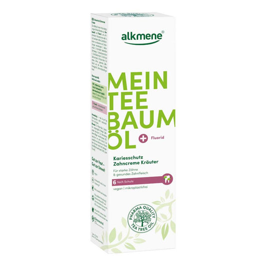 Alkmene Mein TeebaumÃ¶l Kariesschutz KrÃ¤uter Zahncreme