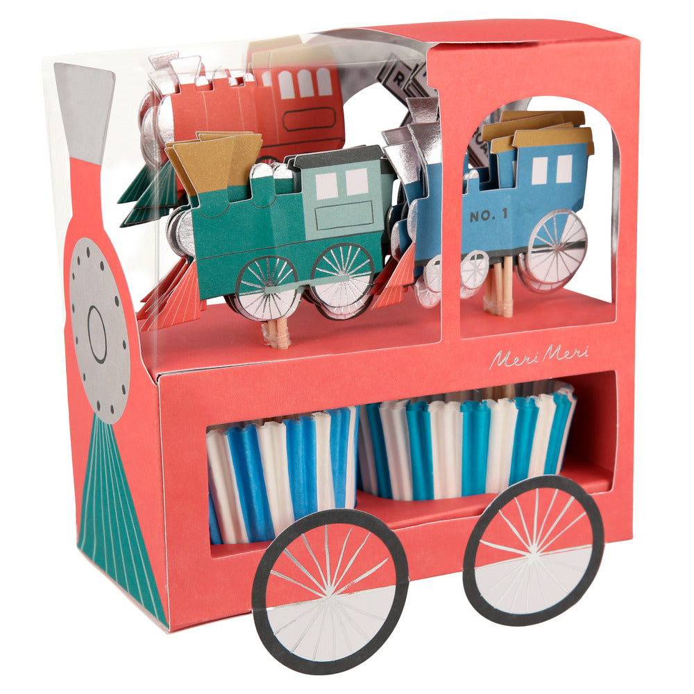 Train Cupcake Set