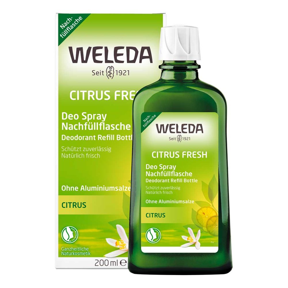Weleda Citrus Fresh Deo Spray NachfÃ¼llflasche