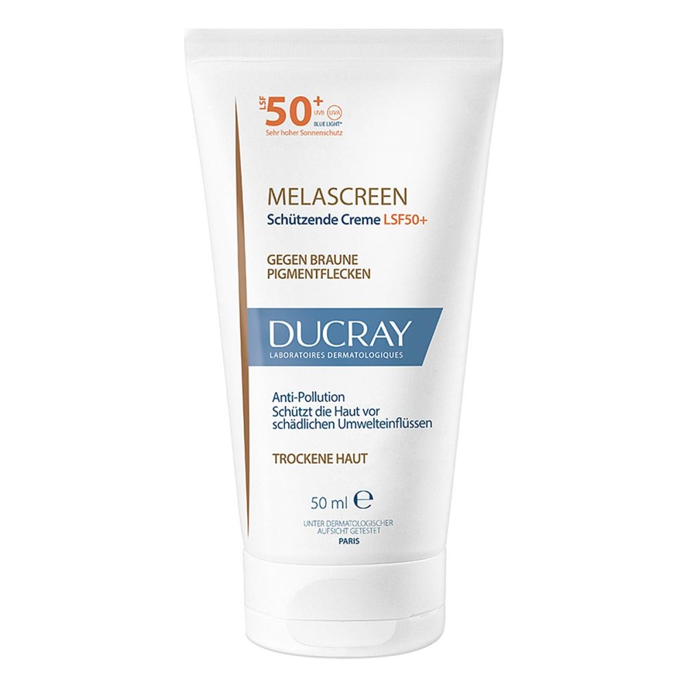 DUCRAY MELASCREEN SchÃ¼tzende Creme LSF50+bei Pigmentflecken