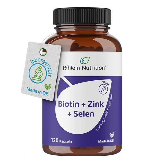 Biotin+Zink+Selen f. Haut Haare & NÃ¤gel Kapseln