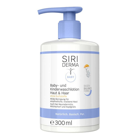Siriderma Baby- und Kinderwaschlotion Haut & Haar