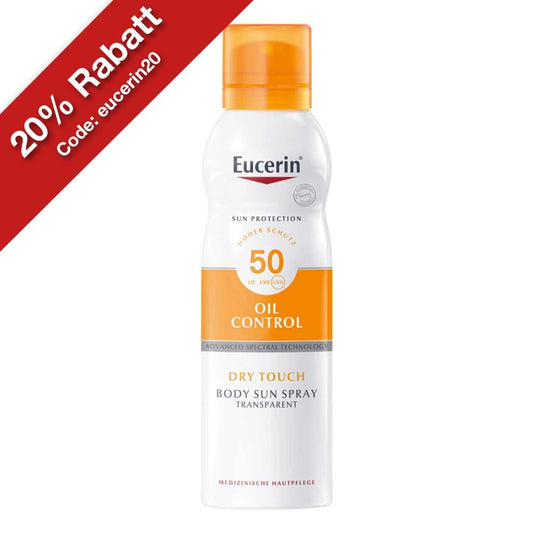 Eucerin Sun Oil Control Dry Touch Body Spray LSF 50