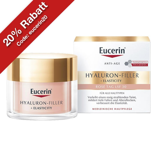 Eucerin Anti-age Hyaluron-Filler + Elasticity RosÃ© Tag LSF 30