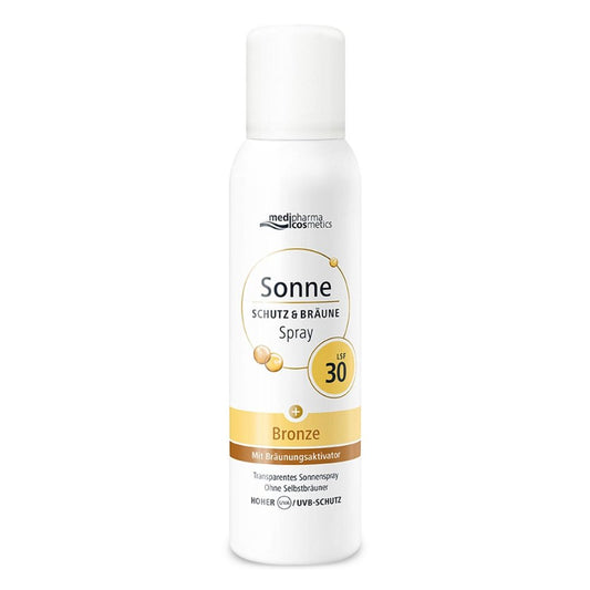 medipharma cosmetics Sonne Schutz & BrÃ¤une LSF 30 Aerosol-Spray