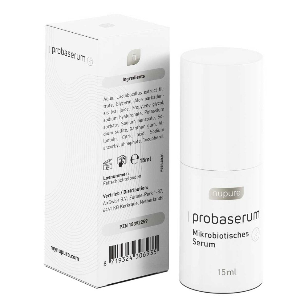 Nupure Probaserum Mikrobiotisches Serum Tagescreme