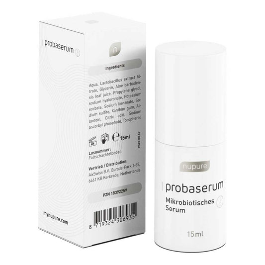 Nupure Probaserum Mikrobiotisches Serum Tagescreme