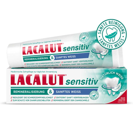 Lacalut sensitiv Remineralisierung & sanftes Weiss