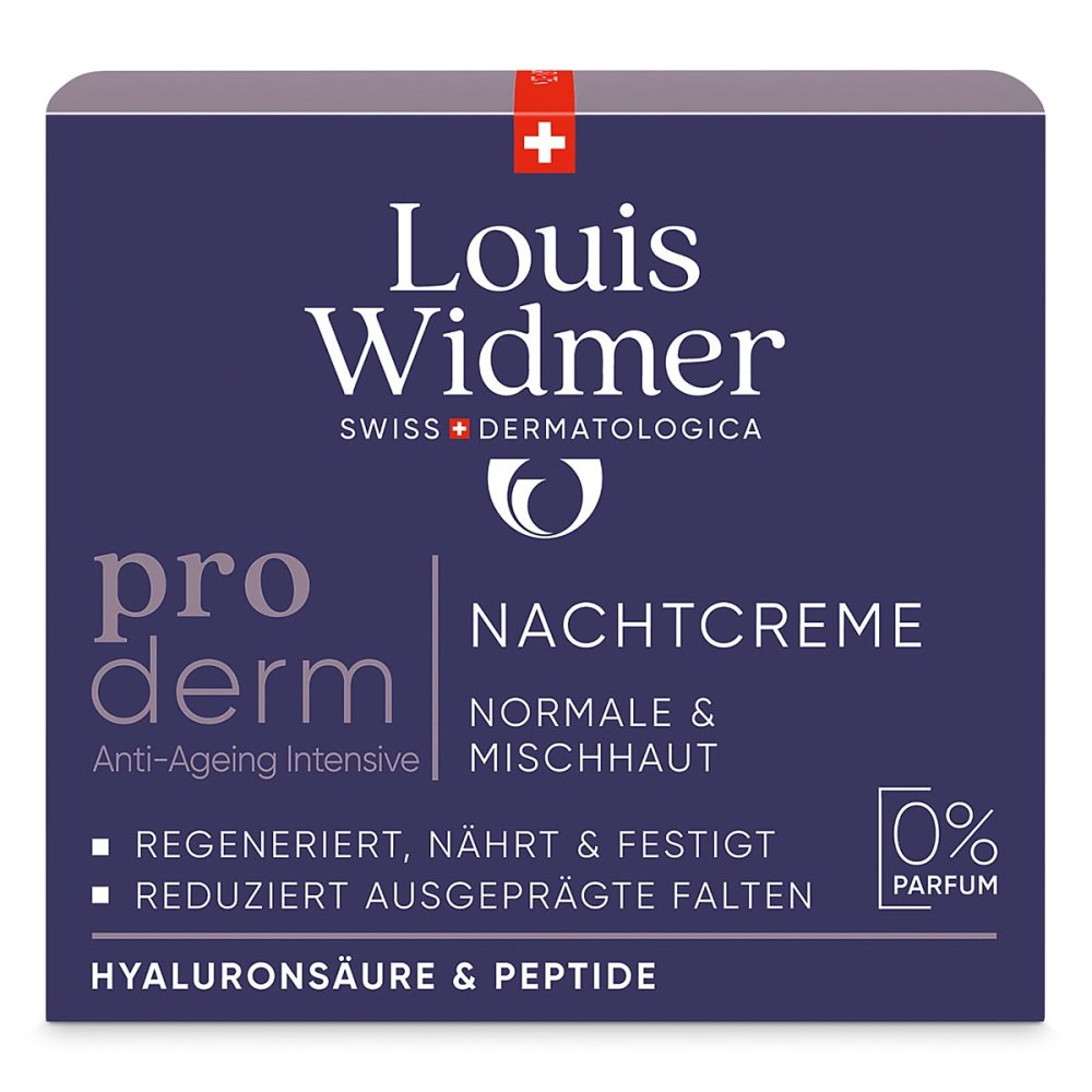 Louis Widmer proderm Nachtcreme unparfÃ¼miert