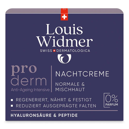 Louis Widmer proderm Nachtcreme unparfÃ¼miert