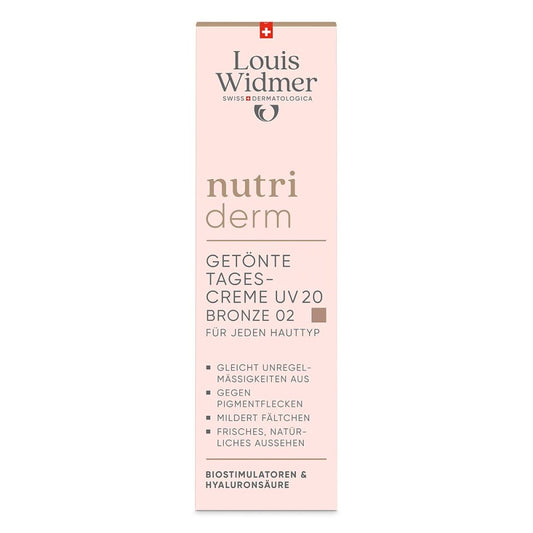 Louis Widmer nutriderm GetÃ¶nte Tagescreme UV 20 - Bronze 02