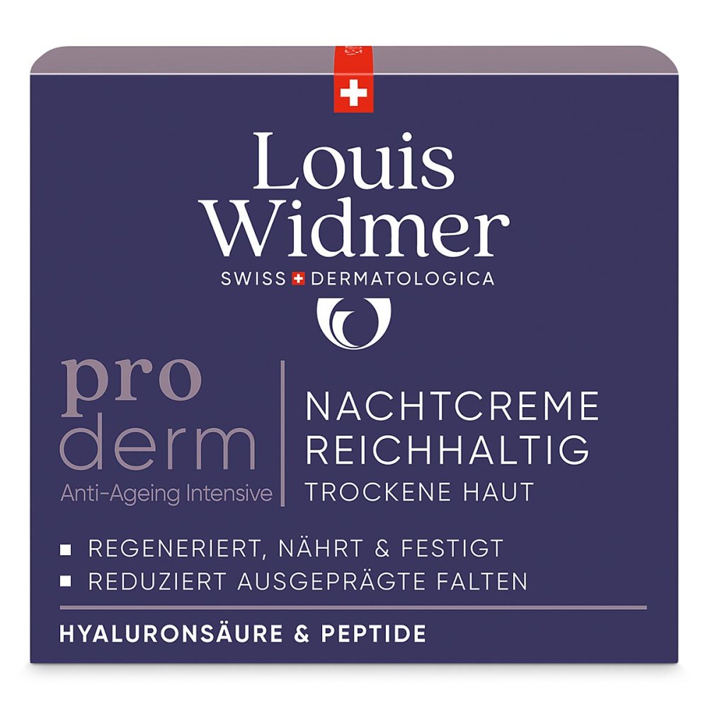 Louis Widmer proderm Nachtcreme Reichhaltig