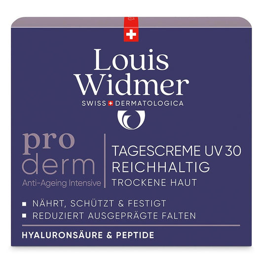 Louis Widmer proderm Tagescreme UV 30 Reichhaltig