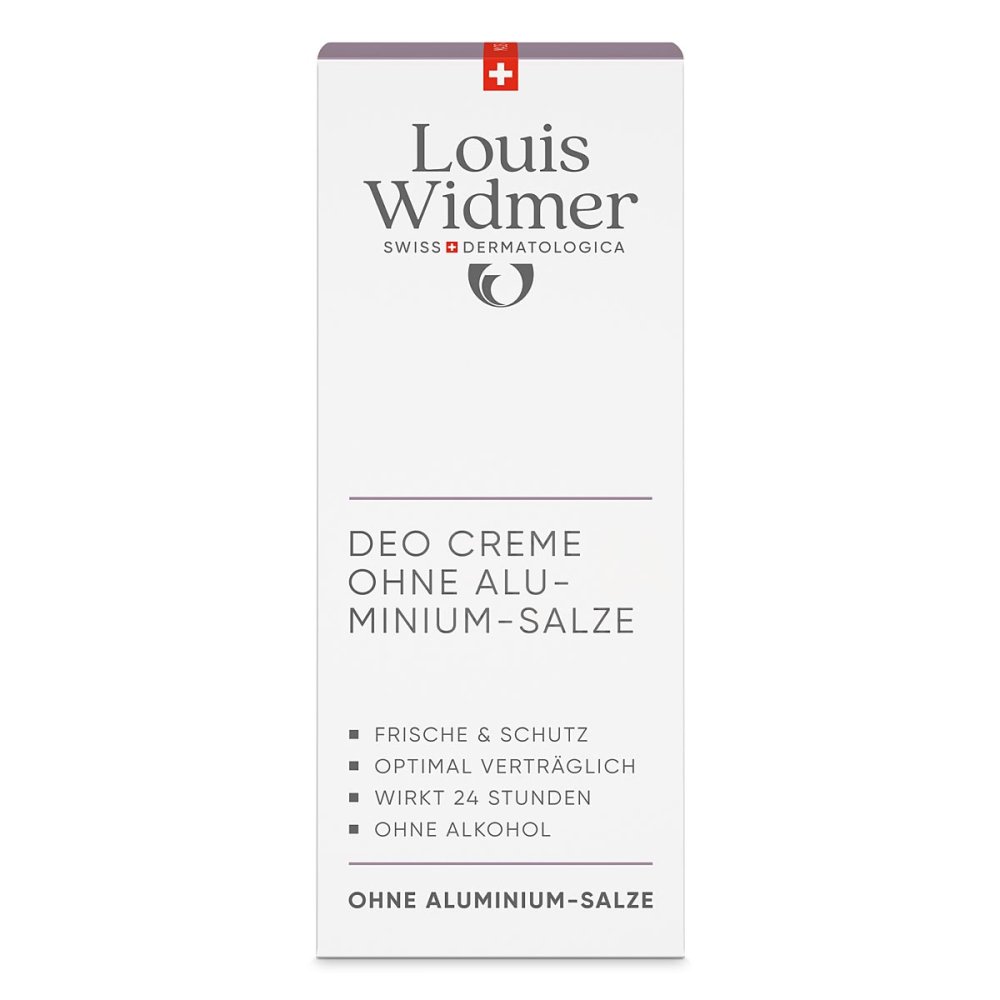Louis Widmer Deo Creme ohne Alumium-Salze