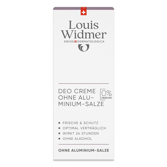 Louis Widmer Deo Creme ohne Alumium-Salze o.p