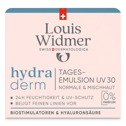 Louis Widmer hydraderm Tagesemulsion UV 30 unparfÃ¼miert
