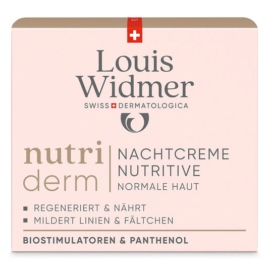 Louis Widmer nutriderm Nachtcreme Nutritive