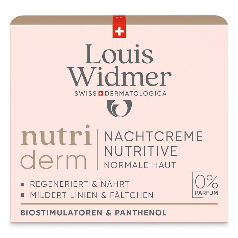 Louis Widmer nutriderm Nachtcreme Nutritive unparfÃ¼miert