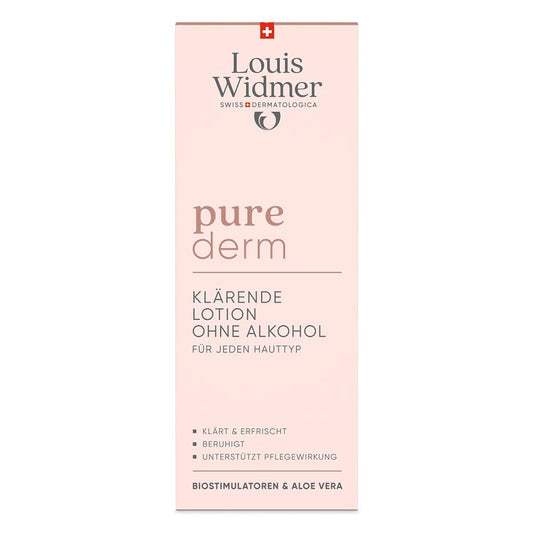 Louis Widmer purederm klÃ¤rende Lotion ohne Alkohol