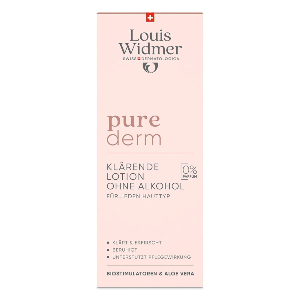 Louis Widmer purederm klÃ¤rende Lotion ohne Alkohol o.p