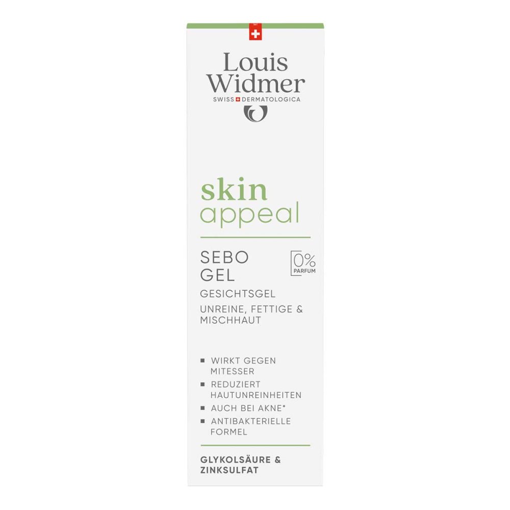 Louis Widmer skinappeal Sebo Gel unparfÃ¼miert