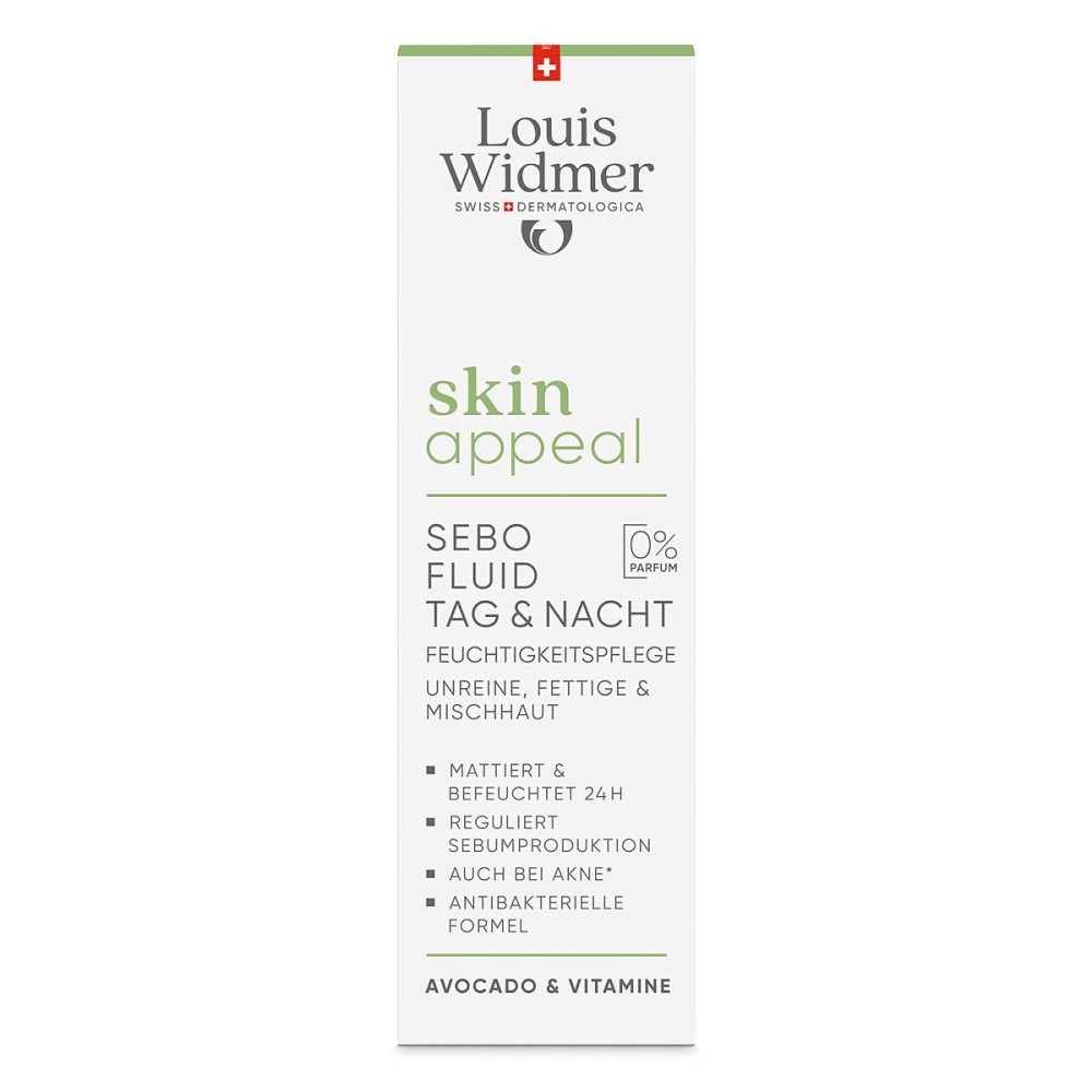 Louis Widmer skinappeal Sebo Fluid Tag & Nacht unparfÃ¼miert